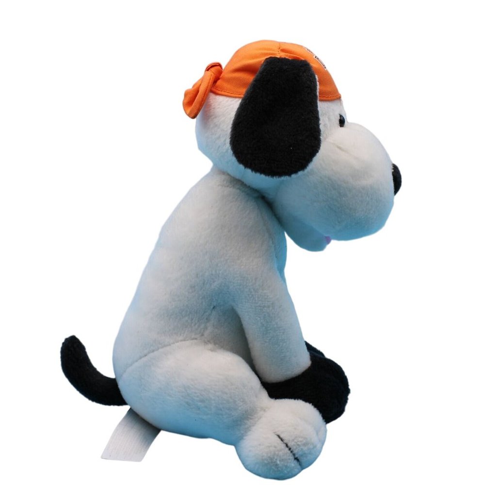 Harley Davidson Motorcycles Plush Bobblehead Dog Orange Head Rag 8.5in Tall 2008 - Picture 5 of 10